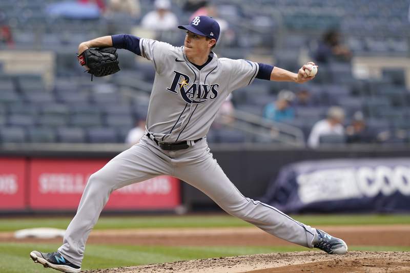 Yarbrough gets Rays 1st complete game in 5 years, tops Yanks