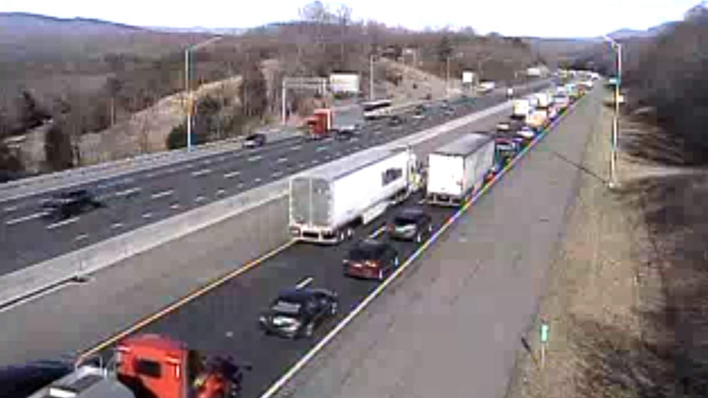 I-81 tractor-trailer crash cleared in Montgomery County