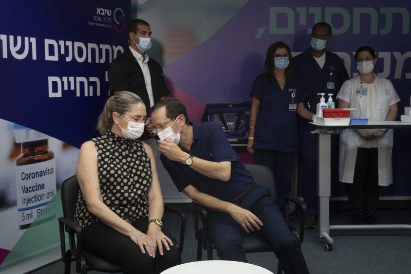Israel delivers booster shots of vaccine to people over 60
