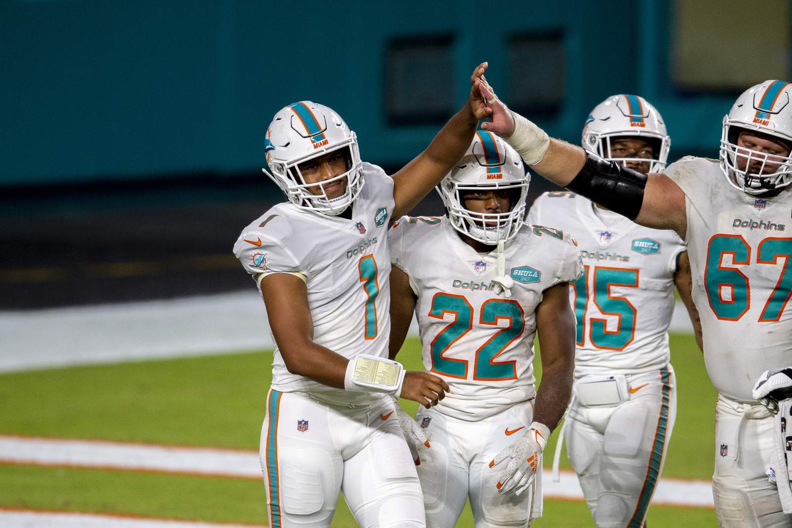Dolphins players say they’re excited about Tua’s 1st start
