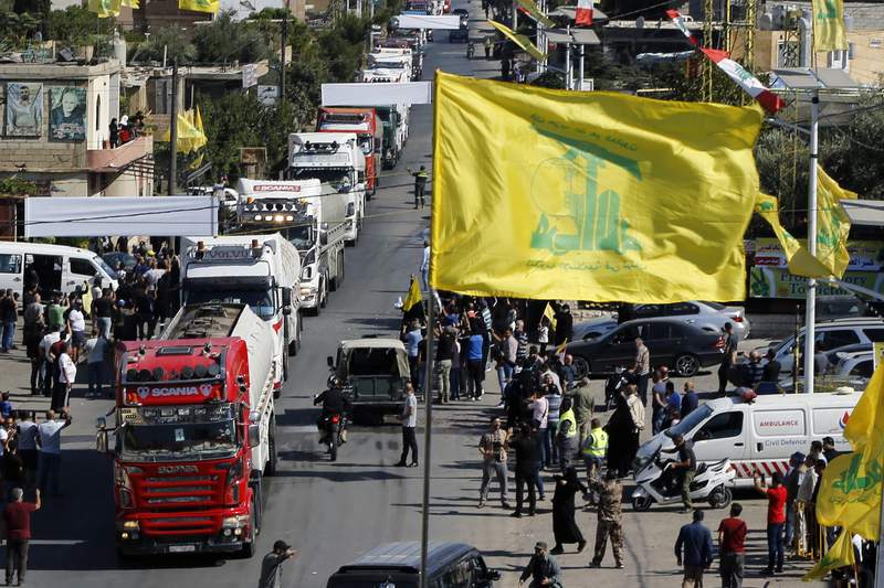 Hezbollah-organized fuel arrives in crisis-hit Lebanon