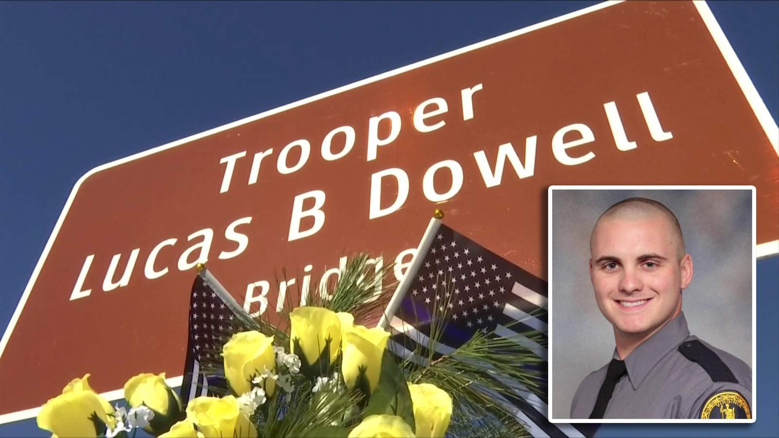 Tribute to a Trooper: Amherst County remembers Lucas Dowell two years after fatal shootout