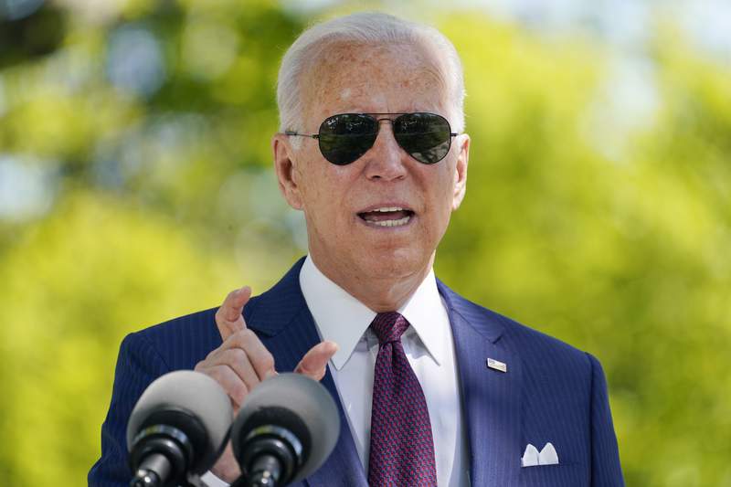 'Go get the shot': Biden highlights path back to normal