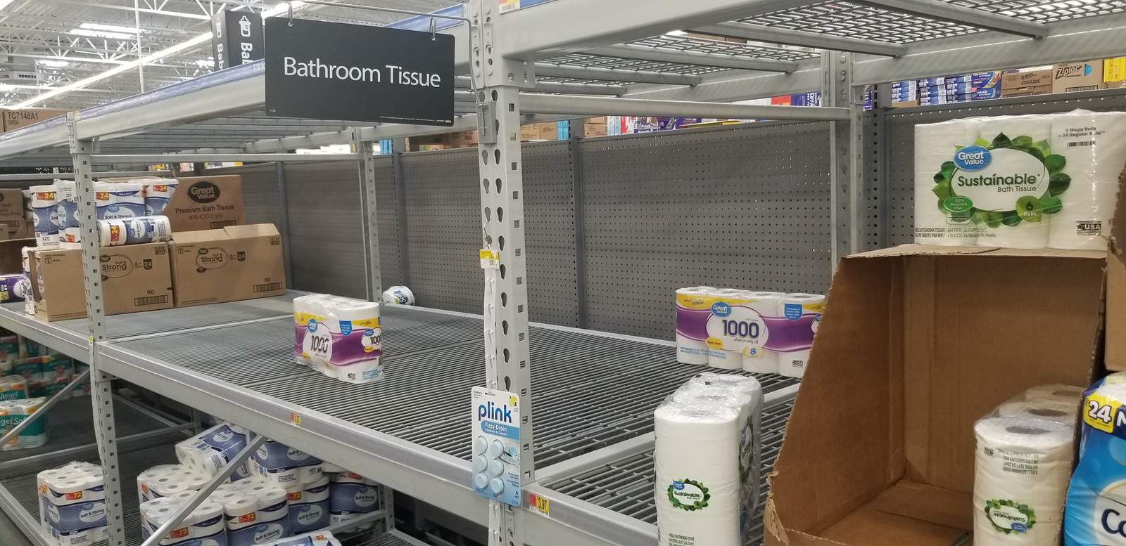 Walmart adjusts hours, adds senior shopping hour amid coronavirus outbreak