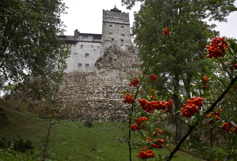 Dracula's castle proves an ideal setting for COVID-19 jabs