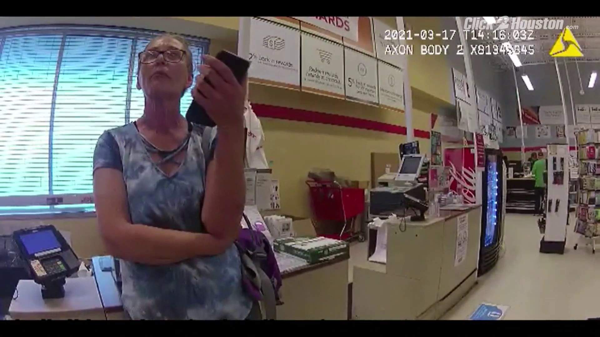 VIDEOS: Bodycam footage shows maskless Texas woman’s 2nd arrest within a week