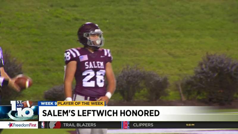 Spartans’ Leftwich gallops to week 9 honors