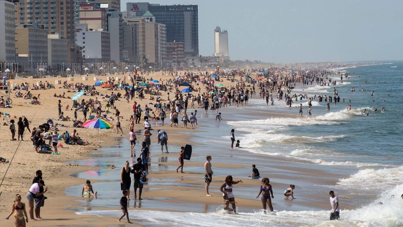 Virginia Beach’s beaches will open Friday for Memorial Day Weekend