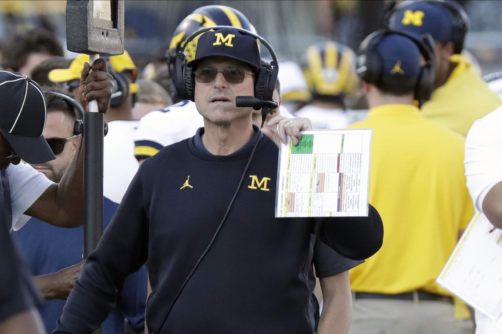 ‘Work to be done”: Harbaugh has new, 5-year deal at Michigan