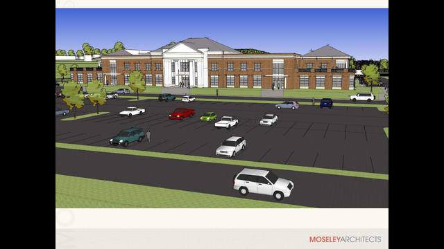 Architects design the new Bedford Middle School as a 'school of the future'