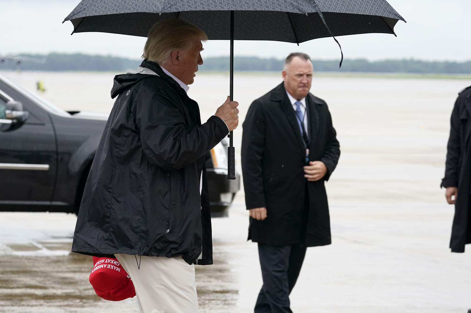 President Trump traveling to survey damage in hurricane-hit states