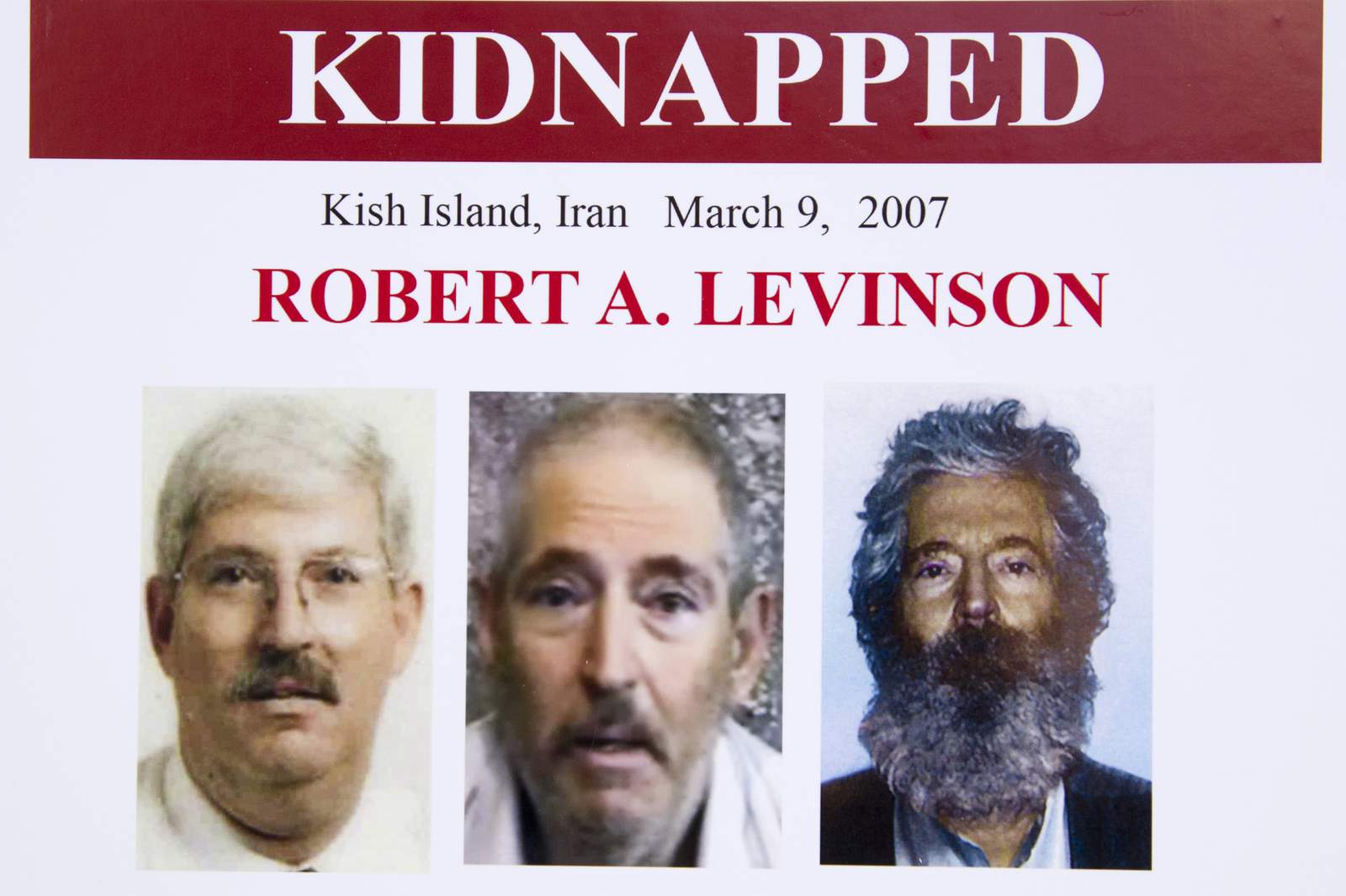 US blames Iran in abduction, death of ex-FBI agent Levinson