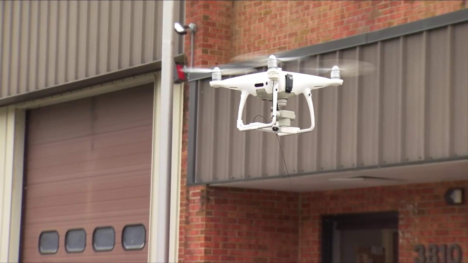 Roanoke County Fire and Rescue testing drone delivery for emergency situations