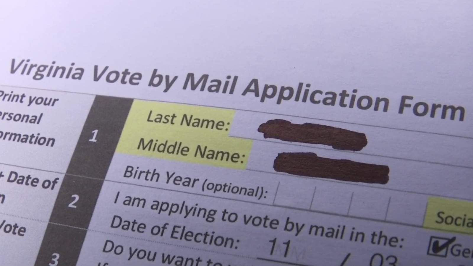 Thats not right: Mislabeled vote-by-mail registration forms delivered to Roanoke Valley