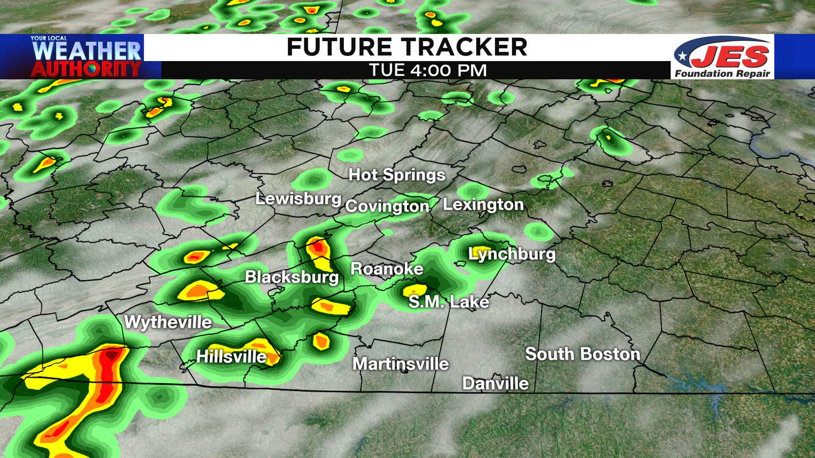 More storms fire up Tuesday before a subtle drop in humidity levels