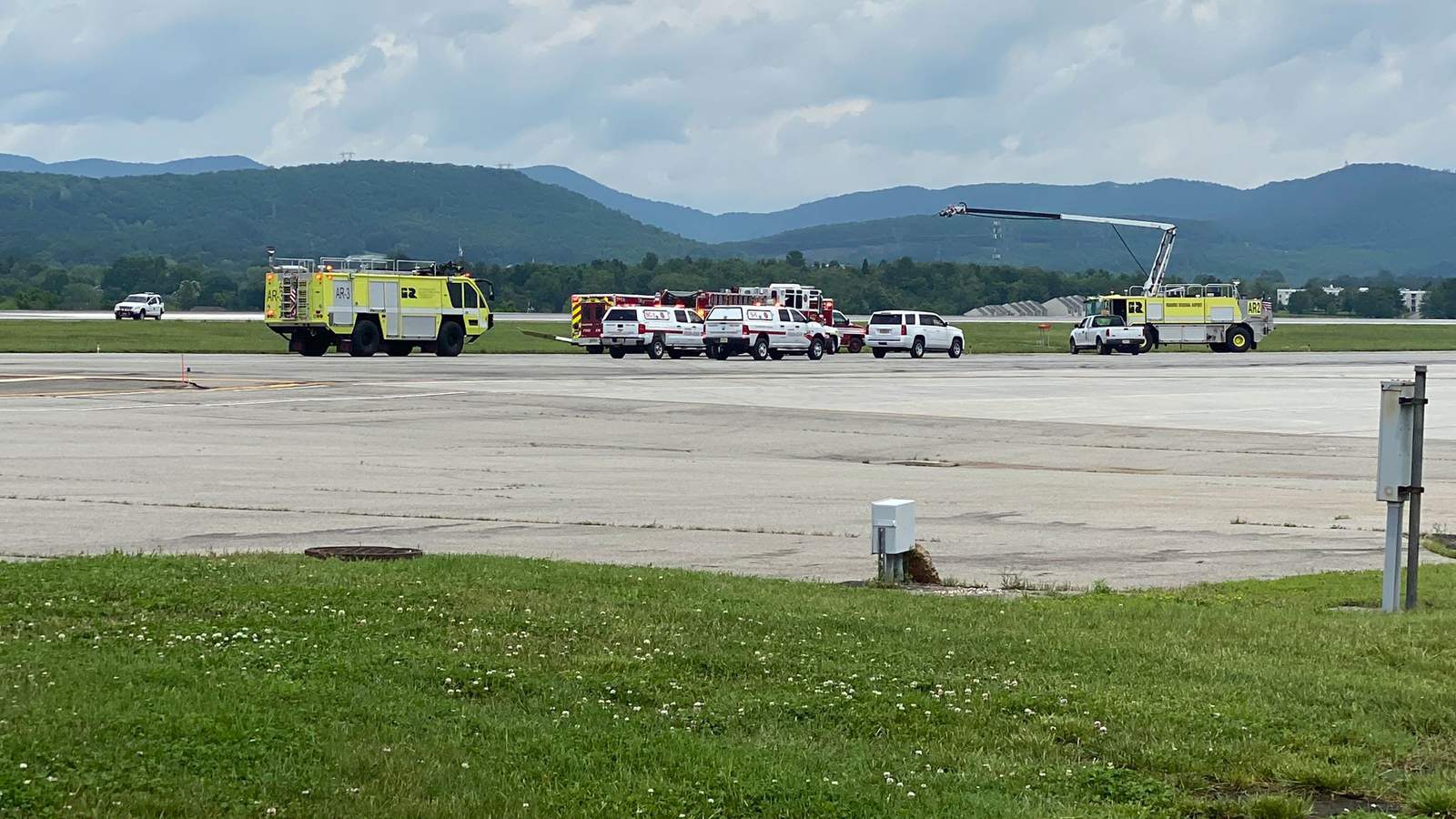 One hospitalized after small plane’s hard landing at Roanoke airport