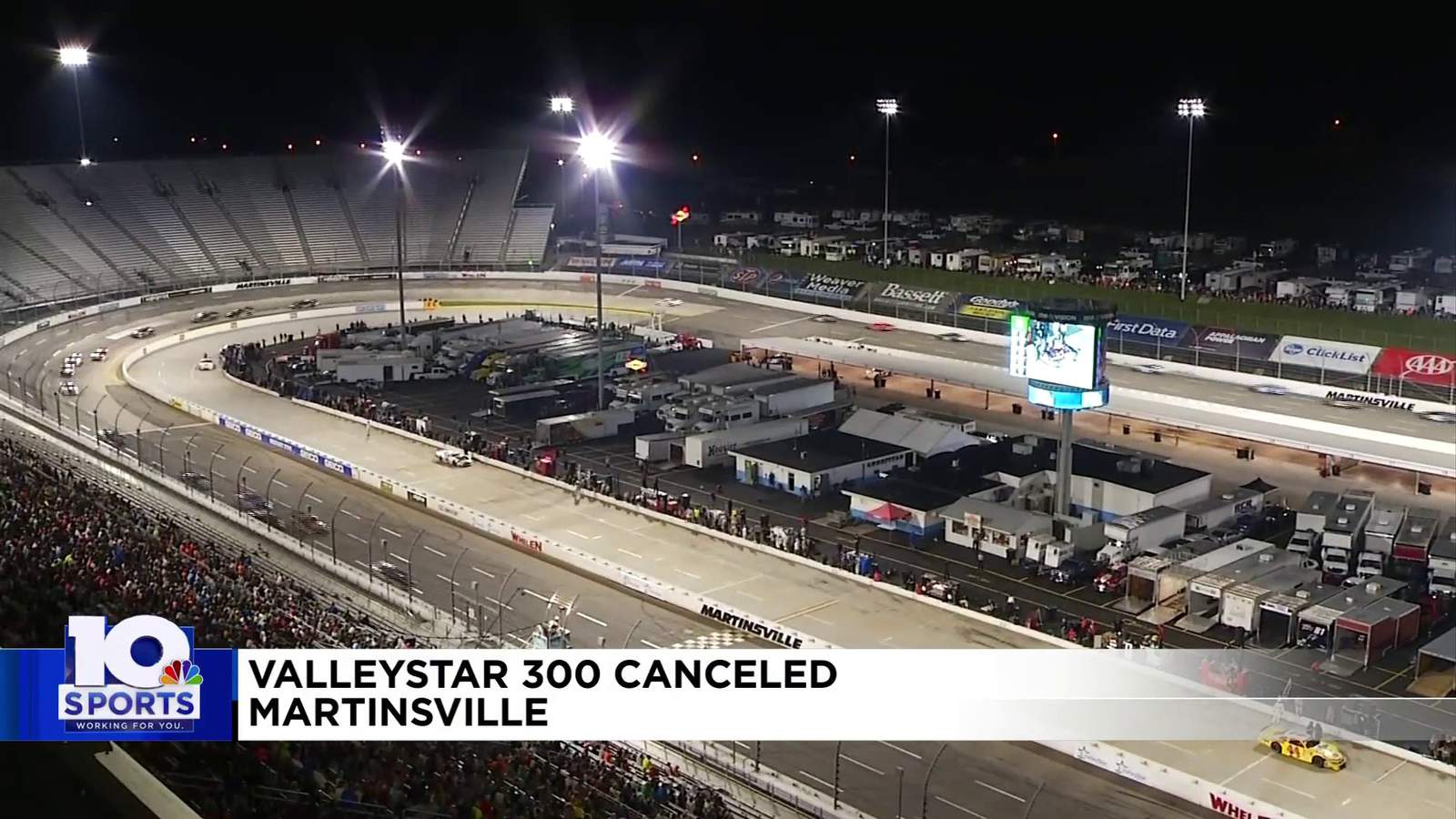 Coronavirus cancels ValleyStar Credit Union 300 at Martinsville Speedway