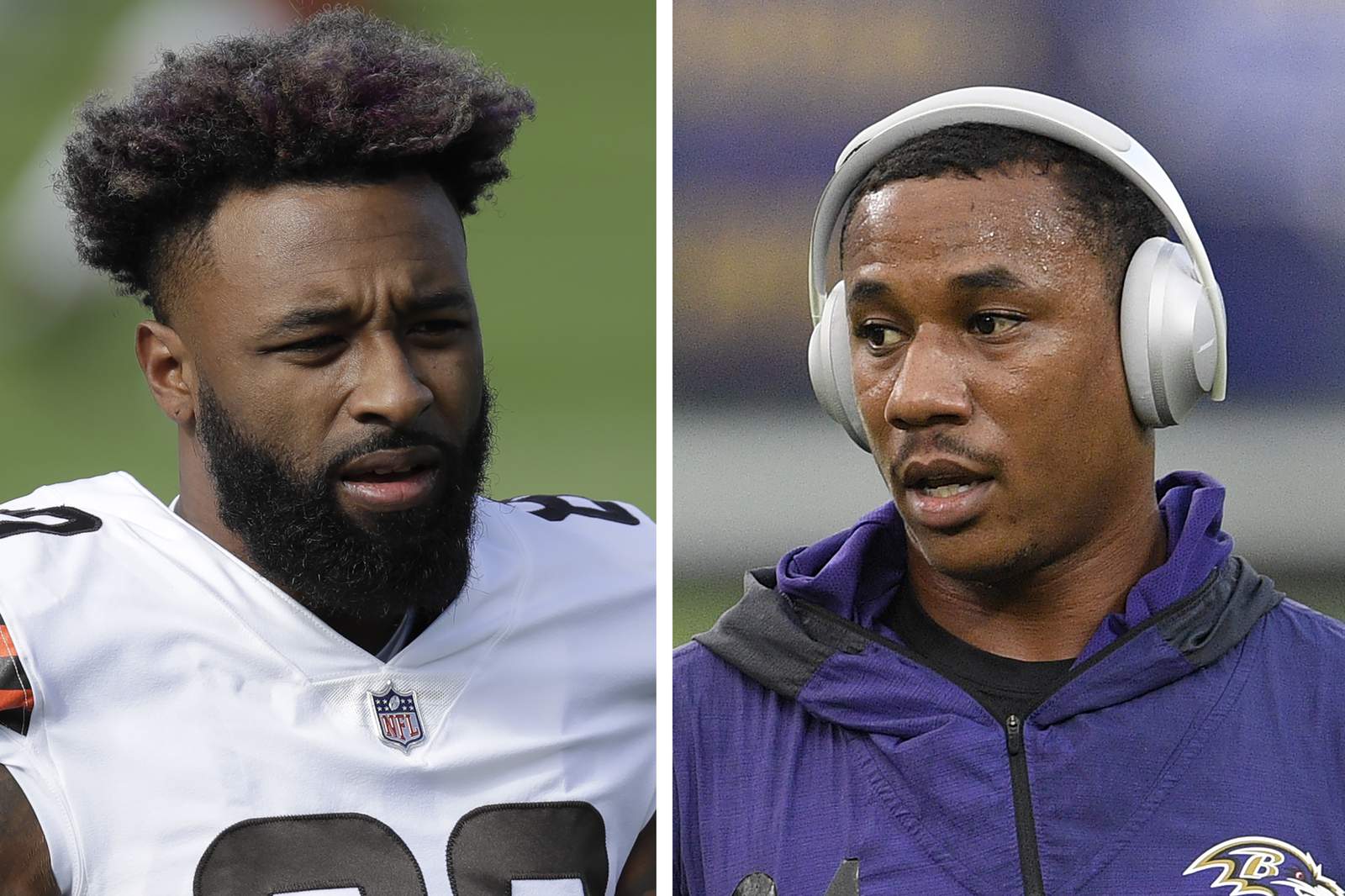 Browns' Landry calls Ravens CB Peters 'coward' for spitting