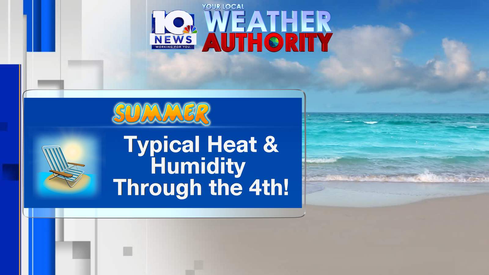 Catching up on some summer heat, humidity through the 4th of July