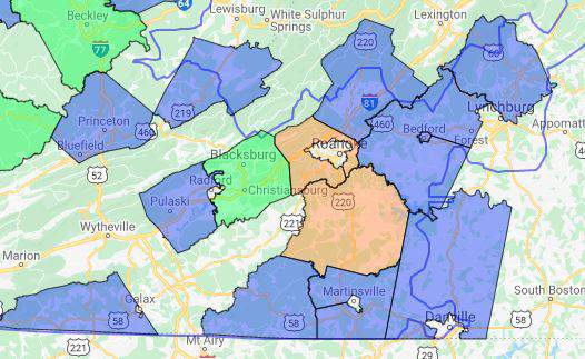 Hundreds without power in southwest, central Virginia