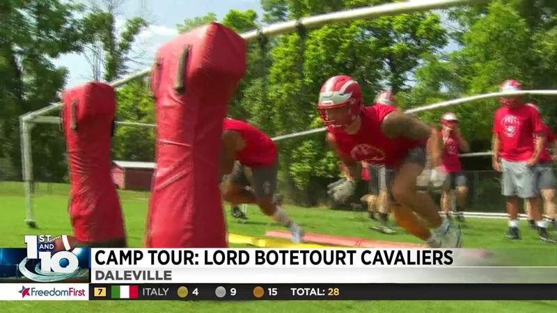 1st and 10 Camp Tour: Lord Botetourt Cavaliers