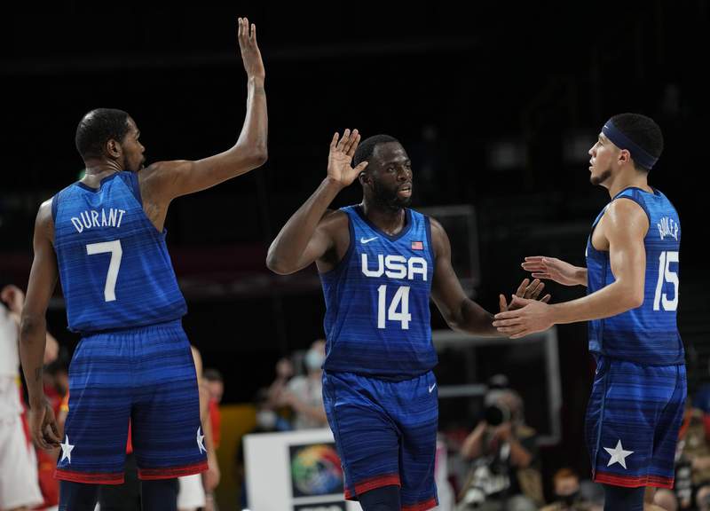 US, 3 unbeaten teams set for Olympic men's basketball semis