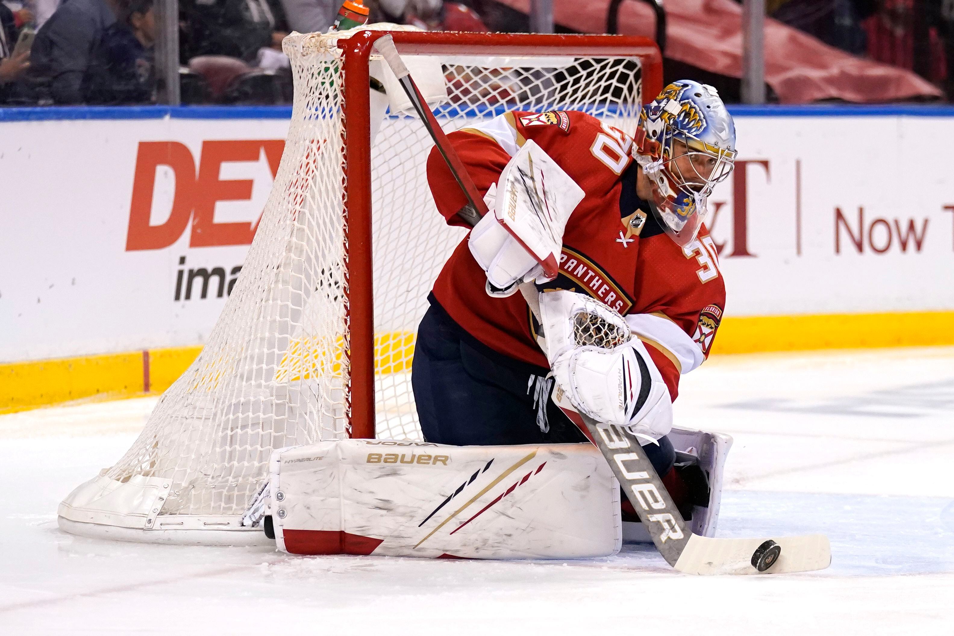 Panthers to start rookie goalie Spencer Knight in Game 5 vs. Lightning