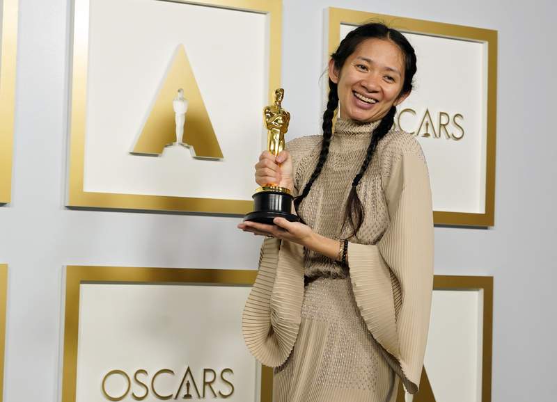 Chloé Zhao makes history with best director Oscar win
