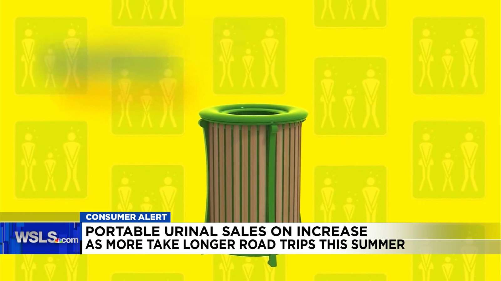 Portable Urinal Bags THE hot ticket item this summer? 10 News anchors crack up over this one