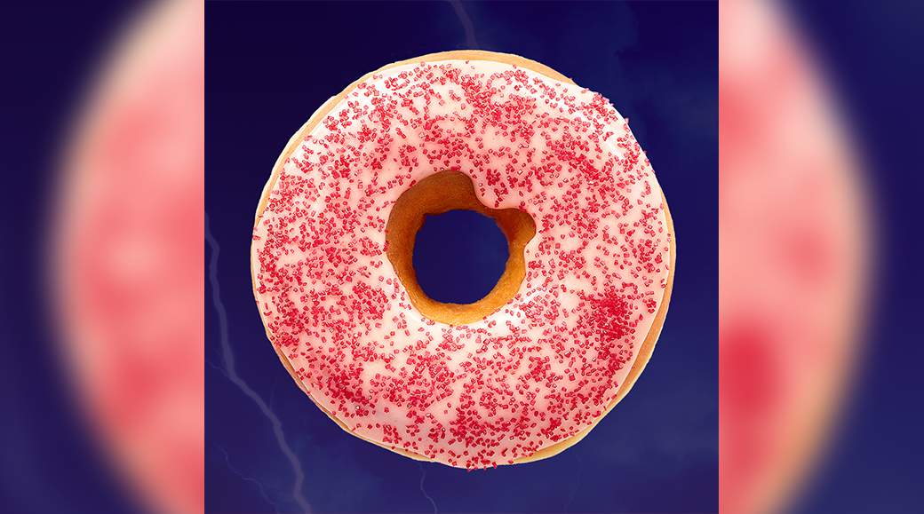 Dunkin’ joins the fiery side with its new Spicy Ghost Pepper Donut