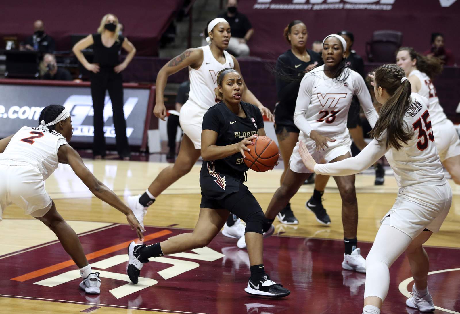 Rust factor leads to second straight loss for Virginia Tech Women