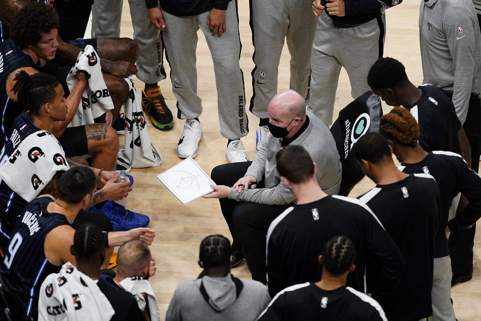 John Wall back on floor, NBA opens preseason in empty arenas