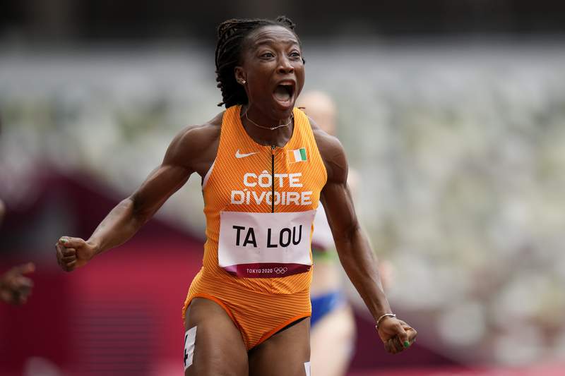 'Wow! Wow!' Women get Olympic track off to a sizzling start