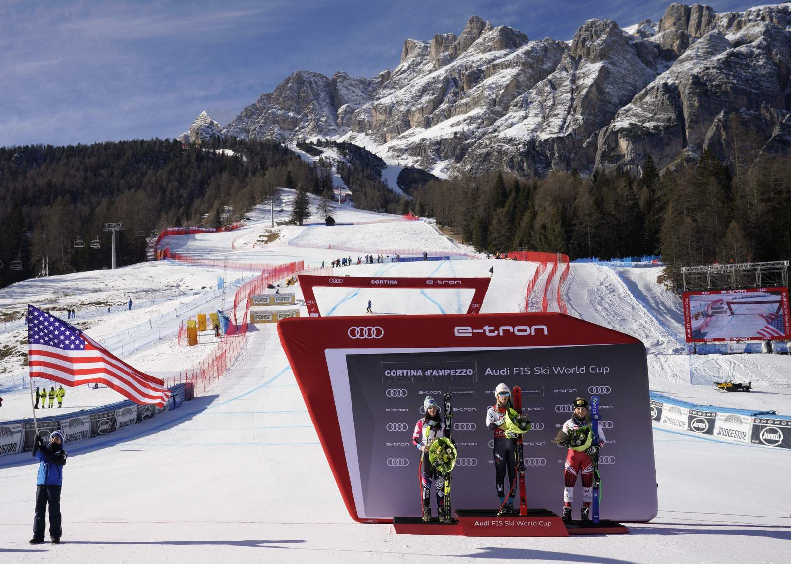 Skiing worlds in Cortina will lack fans but not scenery