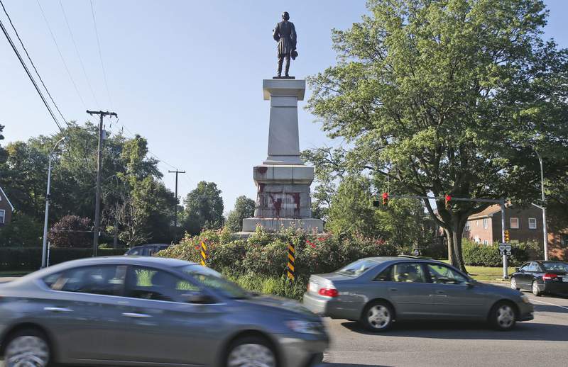 Final remnants of Confederate monuments in Richmond could be gone this summer