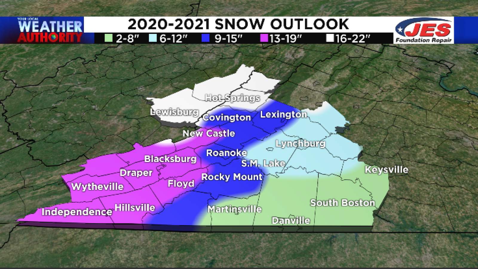 Sorry snow lovers, our 2020-2021 winter forecast calls for below-average snowfall