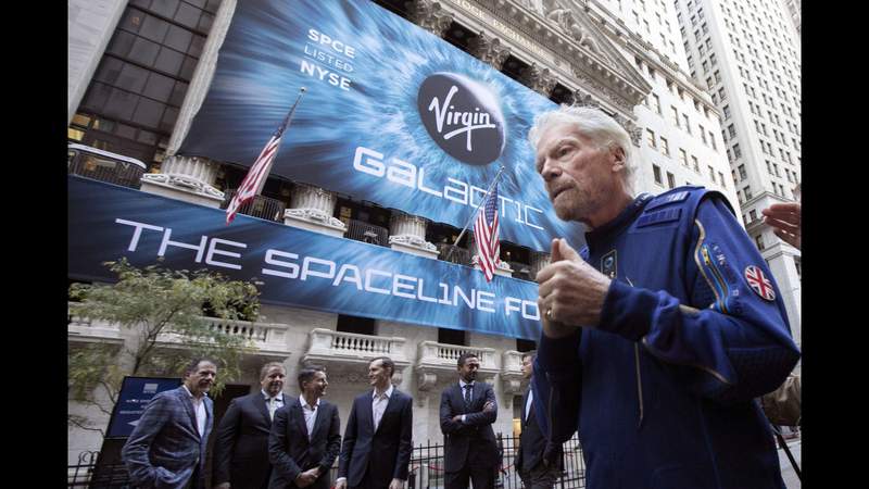 WATCH: Virgin Galactic launches Richard Branson to space on Unity 22
