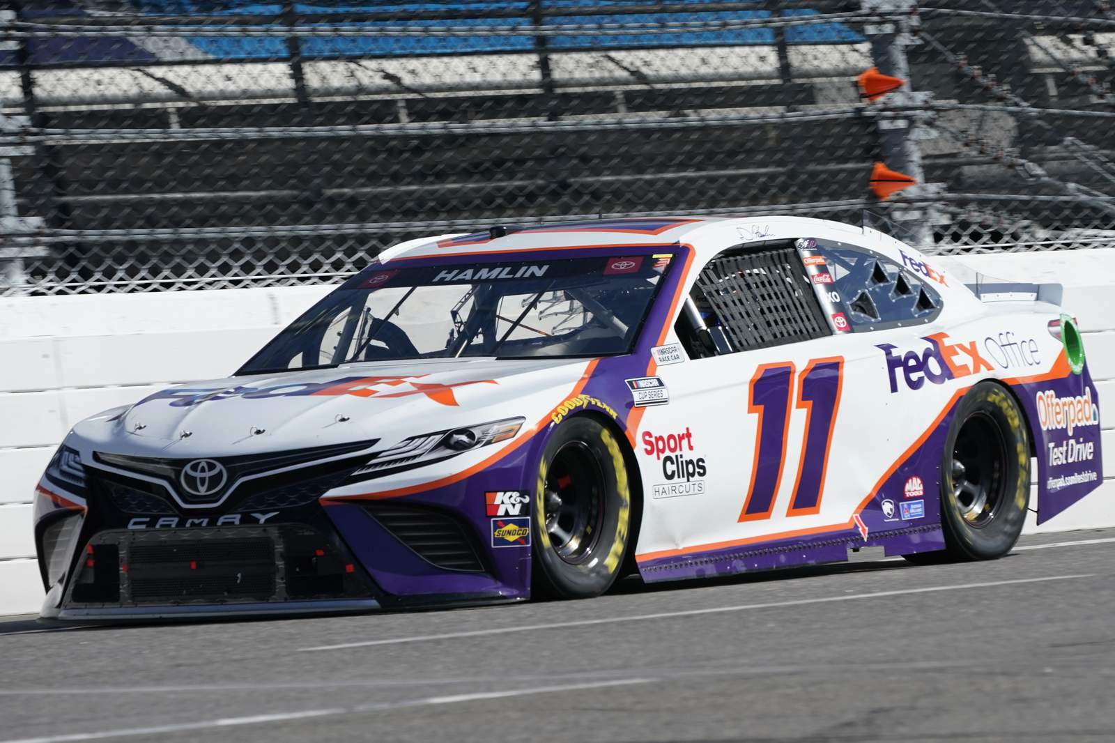 The Latest: NASCAR's Bubba Wallace urging COVID vaccinations