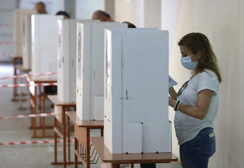 Armenian PM's party far ahead with partial election results