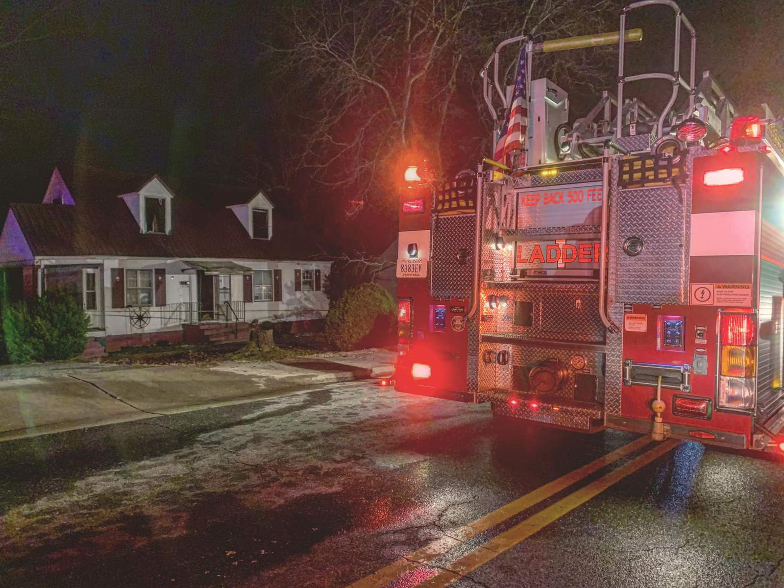 Two hospitalized, one firefighter injured following house fire in Altavista