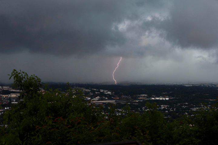 GALLERY: Sunday’s storms create ominous sky, plenty of lightning