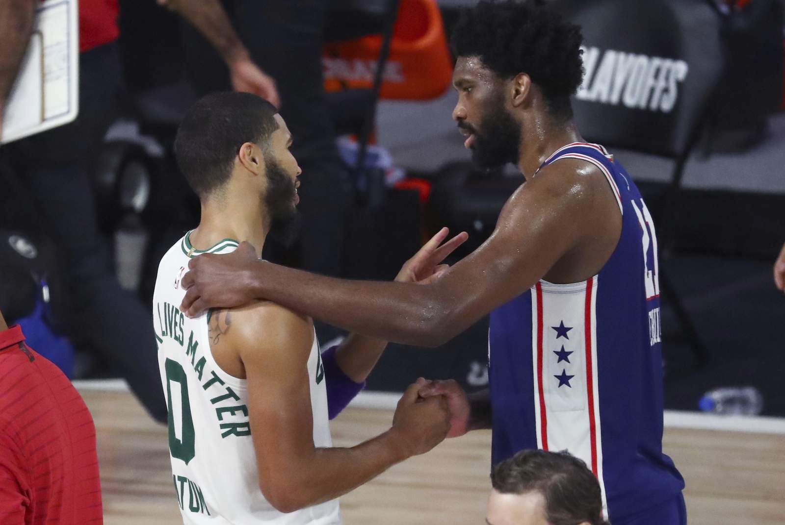 Sixers GM Brand says Embiid, Simmons won't be traded