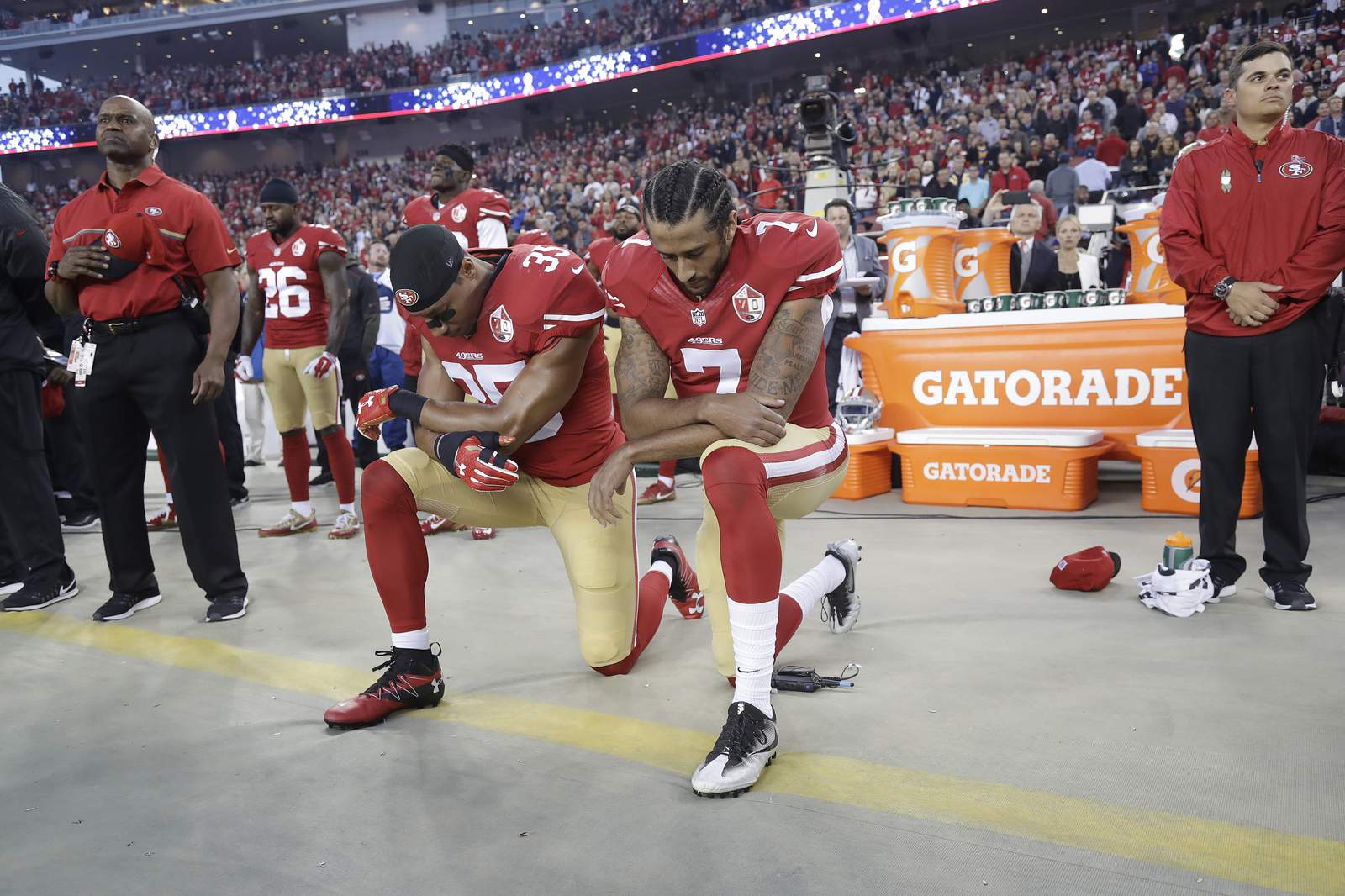 Change of heart. Most Americans now agree with Kaepernicks protest: poll