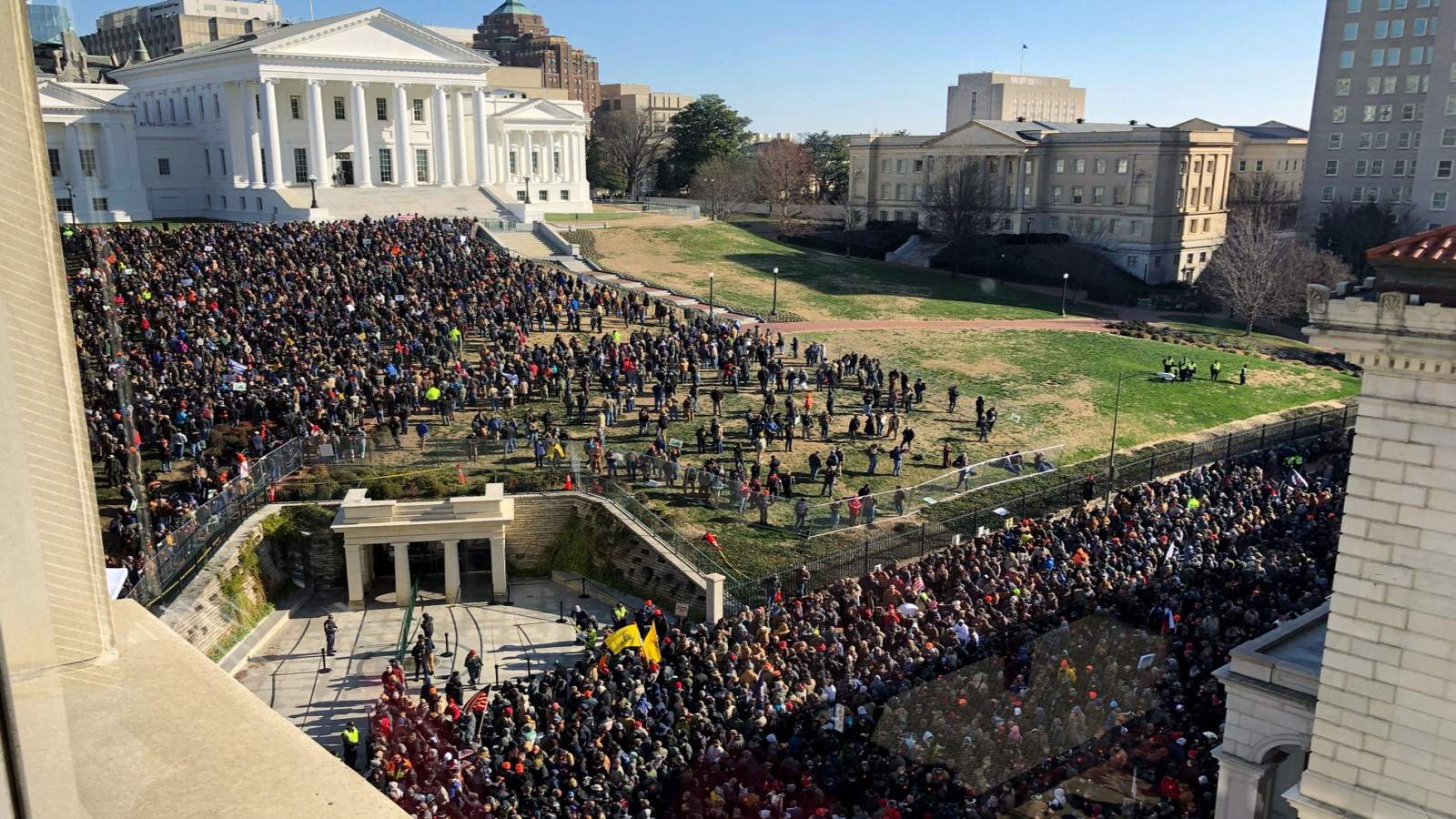 One arrest made as more than 20,000 descend on Richmond for Lobby Day, pro-gun rally