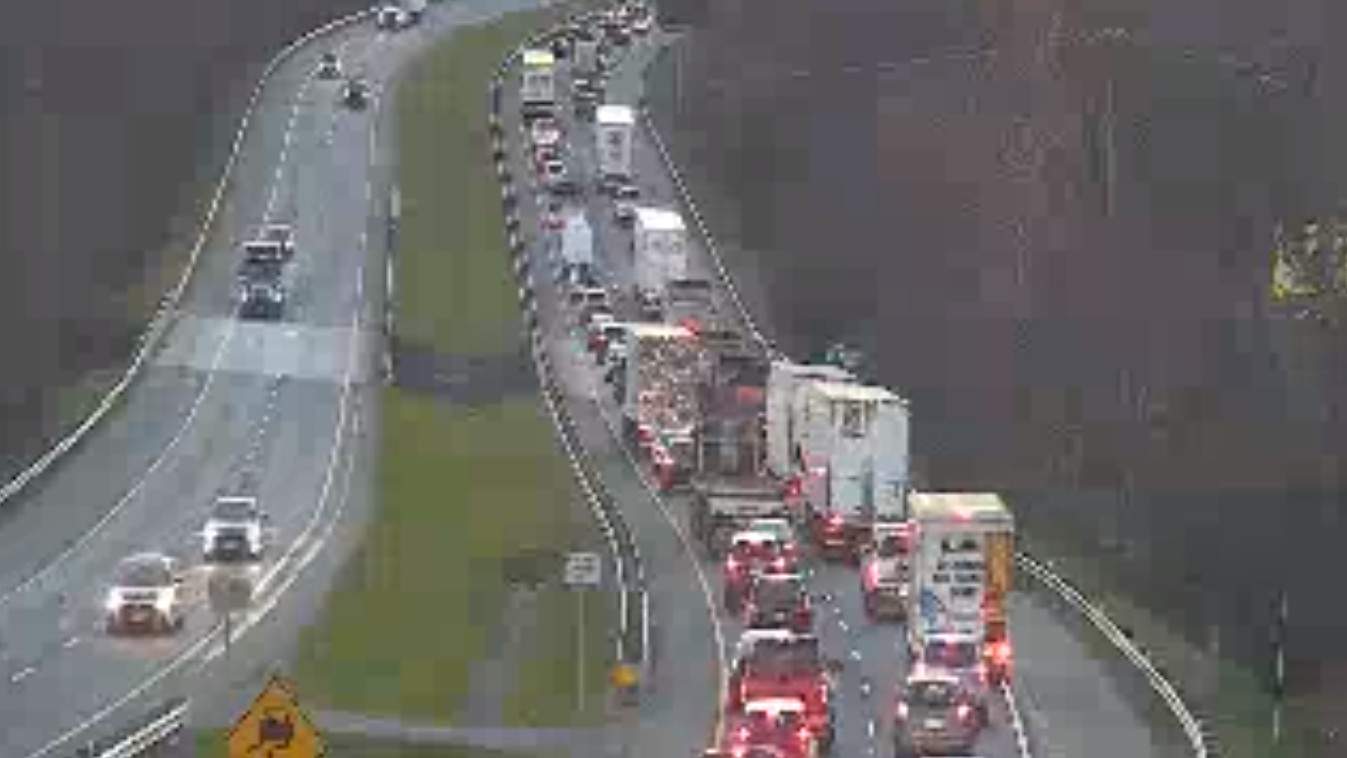 Multi-vehicle crash caused delays on I-81 North in Roanoke County