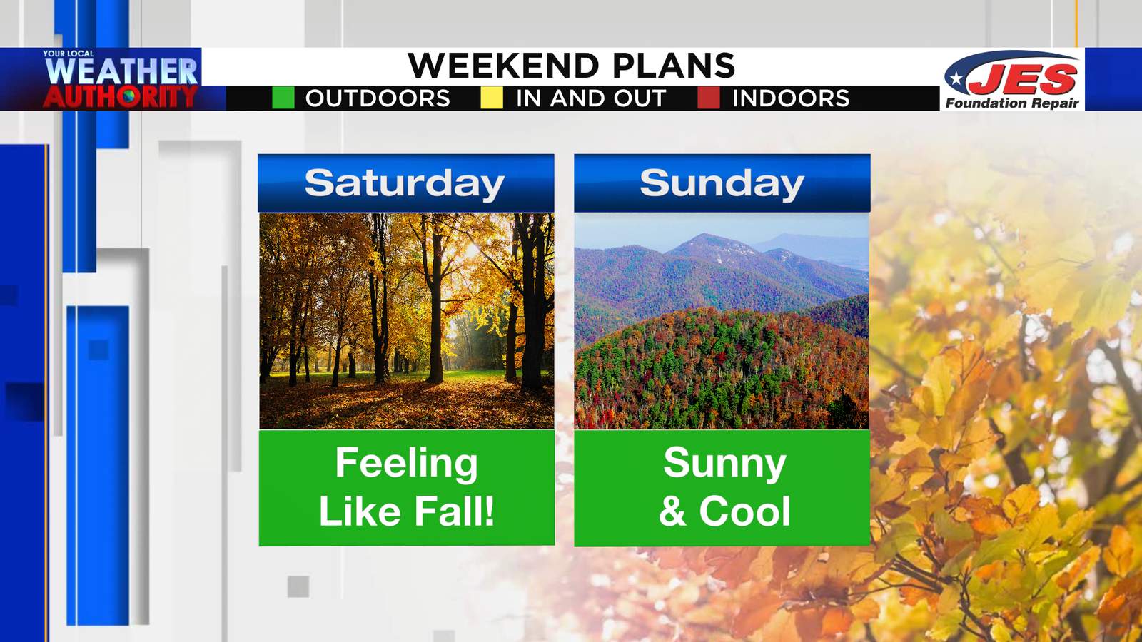 Hit the pumpkin patch! Fabulous fall weather all weekend