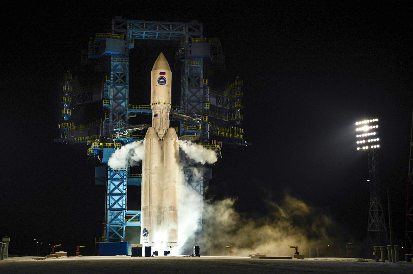 Russia test-launches Angara A5 heavy lift space rocket