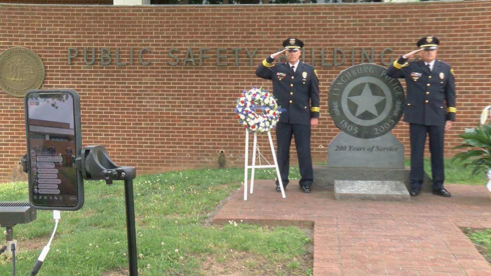 Lynchburg officers hold virtual memorial for National Police Week