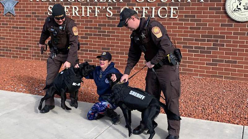 Floyd County woman buys bulletproof vests for Montgomery County K-9s