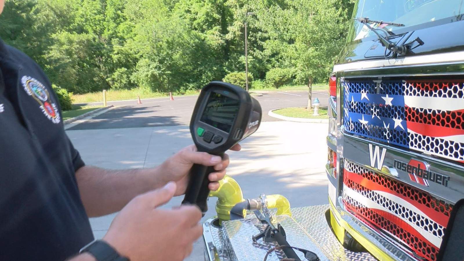 Roanoke County firefighters get improved thermal cameras